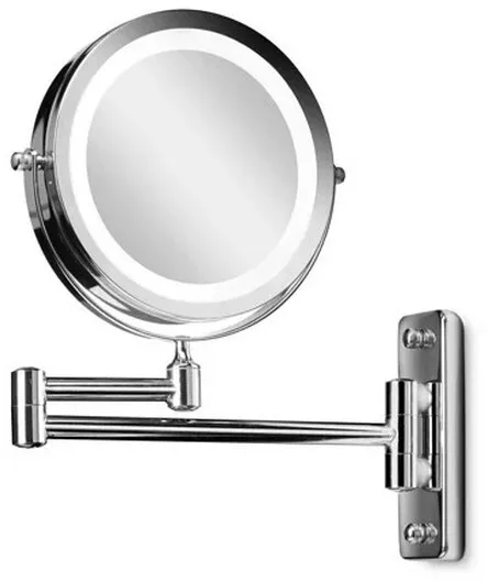 Gillian Jones - Vægspejl x10 Forstørrelse & LED Gunsmoke